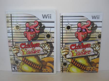 Chicken Blaster (CASE & MANUAL ONLY) - Wii